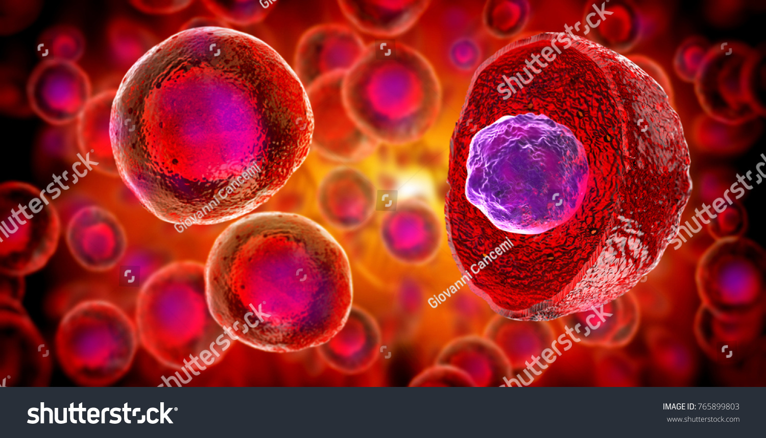 Embryonic stem cells Cellular therapy Regeneration Disease treatment 3d illustration