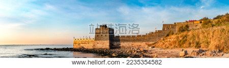 河北省秦皇岛市山海关长城建筑景观