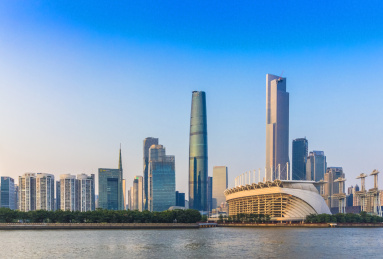 广东省广州都市风光