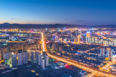 云南昆明城市风光