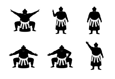 日本相扑精致轮廓套餐