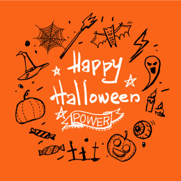 万圣节图标矢量