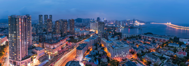 大连黑石礁 城市风光