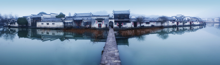 宏村全景