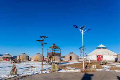 海拉尔草原部落