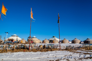 海拉尔草原部落