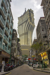 澳门老城区和新葡京酒店