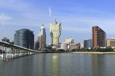 澳门半岛新葡京酒店和湖畔名门