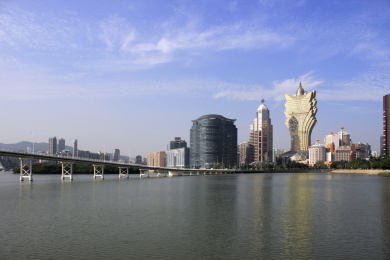 澳门半岛新葡京酒店和湖畔名门