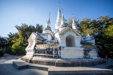 西双版纳总佛寺白塔