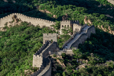 北京市八达岭长城建筑景观