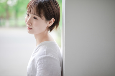 校园小清新女生