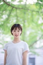 校园小清新女生