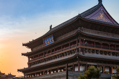 中国陕西西安鼓楼