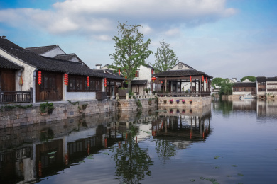 江南古镇  中国江苏无锡荡口古镇