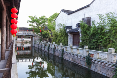 江南古镇 中国江苏无锡荡口古镇