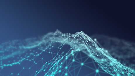 大数据抽象科技感背景图