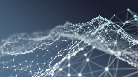 大数据抽象科技感背景图