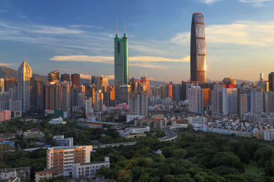 深圳黄昏