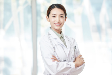 女医生肖像