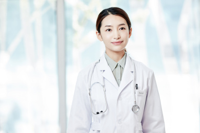 女医生肖像