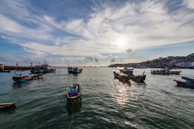 浙江省舟山市东极岛自然景观