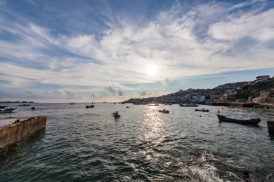 浙江省舟山市东极岛自然景观