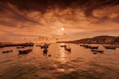 浙江省舟山市东极岛自然风光