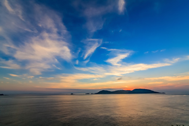 浙江省舟山市东极岛自然风光