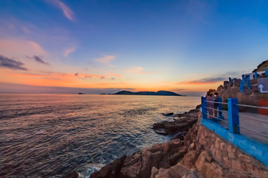 浙江省舟山市东极岛自然风光