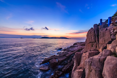 浙江省舟山市东极岛自然风光