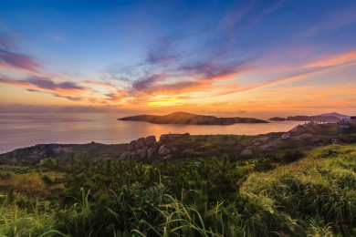 浙江省舟山市东极岛自然风光