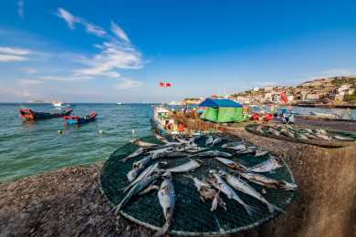 浙江省舟山市东极岛自然风光