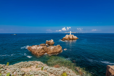 浙江省舟山市东极岛自然风光