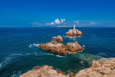 浙江省舟山市东极岛自然风光