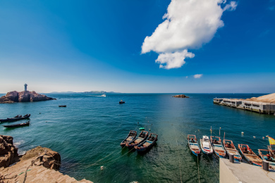 浙江省舟山市东极岛自然风光