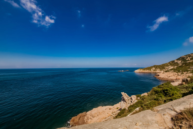 浙江省舟山市东极岛自然风光