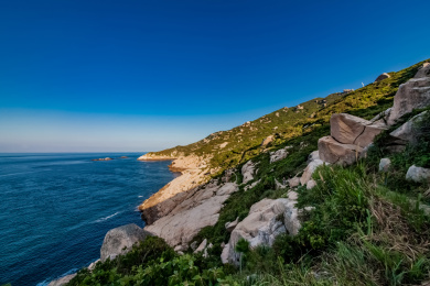 浙江省舟山市东极岛自然风光