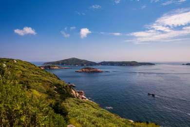 浙江省舟山市东极岛自然风光