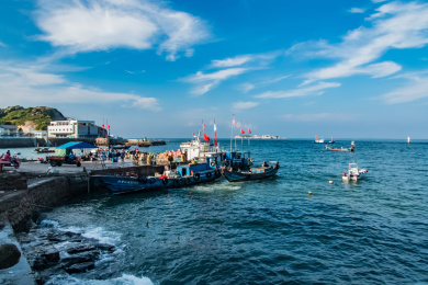 浙江省舟山市东极岛海湾景观