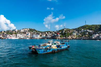浙江省舟山市东极岛海湾景观