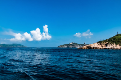 浙江省舟山市东极岛海湾景观