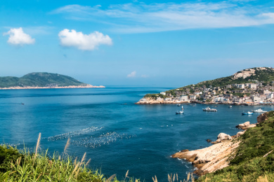 浙江省舟山市东极岛海湾景观