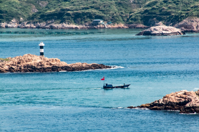 浙江省舟山市东极岛海湾景观