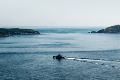 浙江省舟山市海湾景观