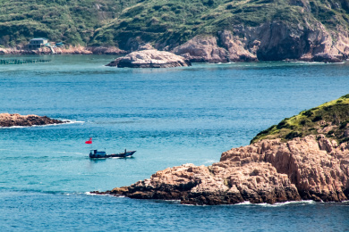 浙江省舟山市海湾景观