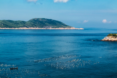 浙江省舟山市东极岛海湾景观
