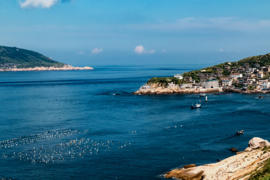 浙江省舟山市东极岛海湾景观