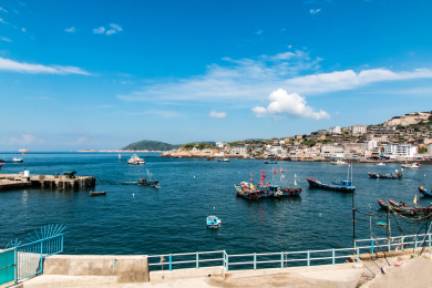 浙江省舟山市东极岛海湾景观