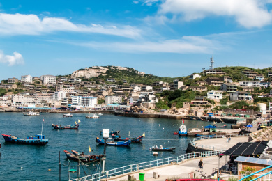 浙江省舟山市东极岛海湾景观